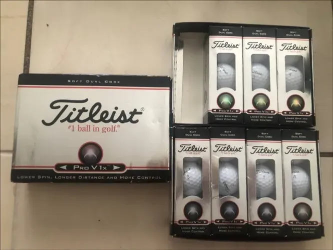 Bolas de Golf Titleist Pro V1x 