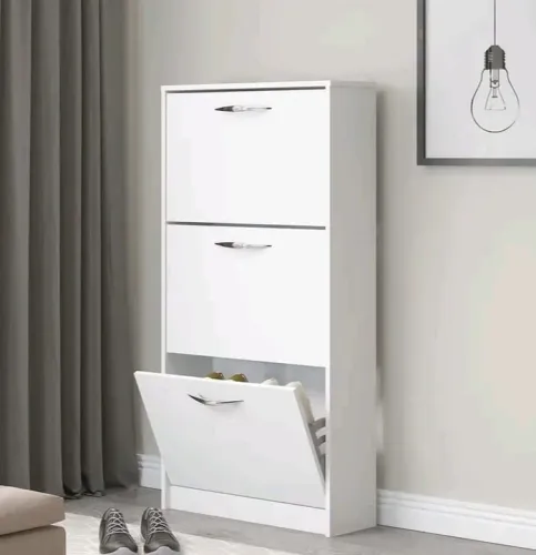 Sapateira 3 Portas  Branco 