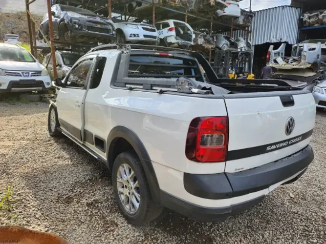 Volkswagen Saveiro Cross 1.6 2014 Manual 104cvs Flex - Vendida em Peças