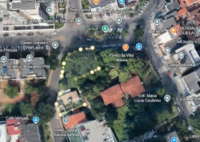 Terreno Brotas 1.141m na Vila Laura