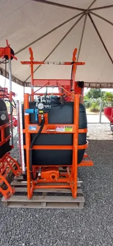 Pulverizador de barra manual de 12 mts 600 lts