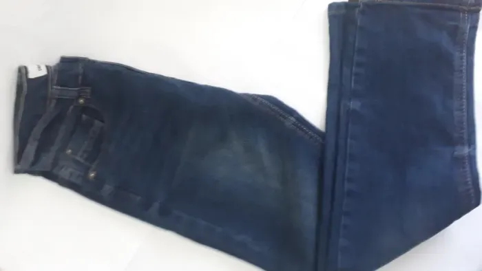 Calça Jeans Infantil masculina Tam 12-Marca Denin - Seminova em ótimo estado