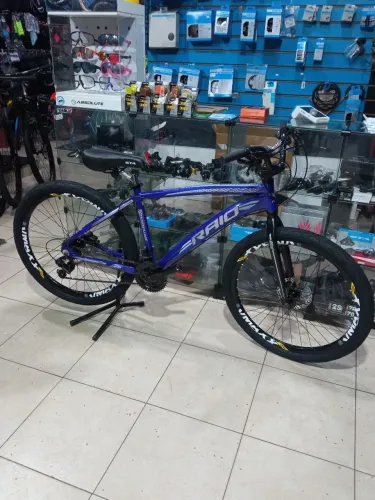 Bike 26 montada Raio Saturno freio hidráulico Shimano Vmax kenda flame 