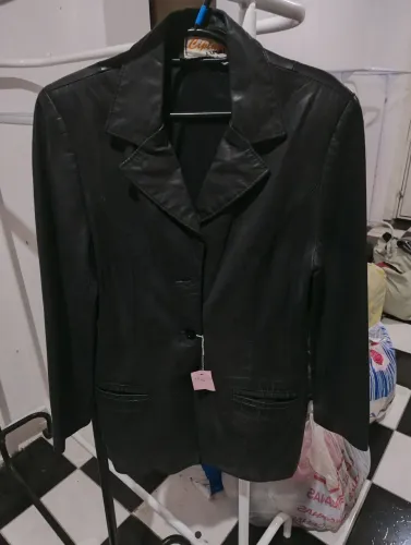 Vendo jaquetas de couro feminina blazers não é sintético
