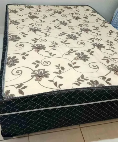  Box casal Colchão de 05 cm Casal Floral Confortável