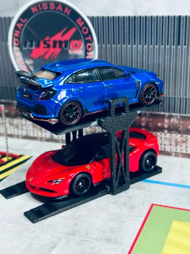 Elevador para miniaturas 1/64 (Hotwheels, Matchbox etc.) Diecast