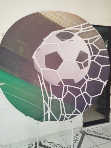 Painel redondo 1.50.cm futebol por 30 reais. Retirada em São Cristóvão 