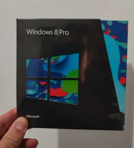 Windows 8 PRO Box Original - 2 Mídia 32/64 Bits.
