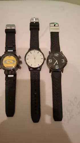 3 Relógios Masculinos