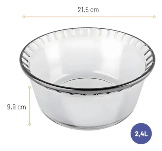 Forma Para Suflê Marinex - 4 Unidades