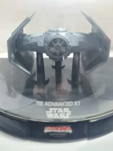 Darth Vader's, Tie Advanced, Titanium Séries, Die Cast.