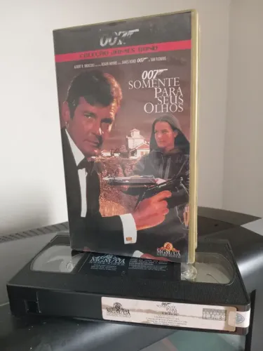 007 Somente Para Seus Olhos - VHS - Roger Moore