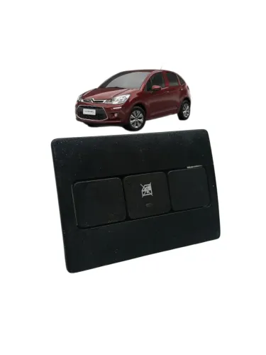 Botão Trava Vidro Sensor Alarme Citroen C3 2017