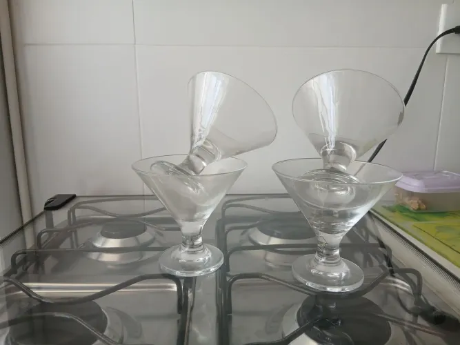 12 Taças de Sobremesa