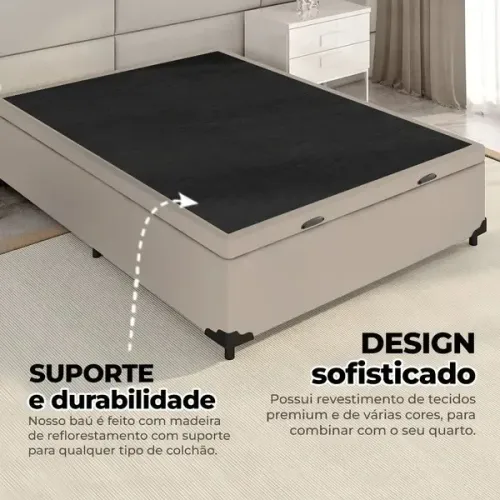 baú Casal Design sofisticado - R$:1099
