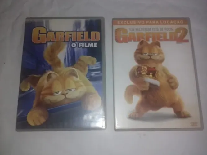Dvd do filme: Garfield 1 e 2