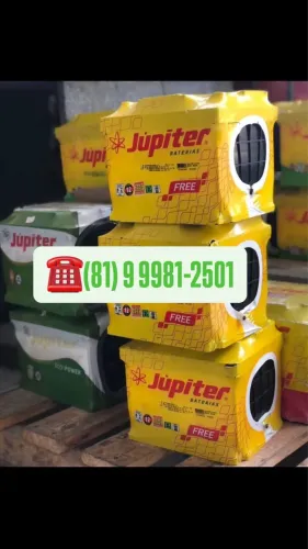 Bateria Júpiter 60 ah linha free promoção fim de ano