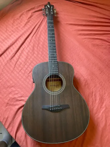 Violão Phx Traveller Px-36 Bk Aço Eletroacústico