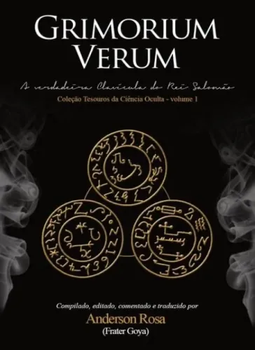 Livro Grimorium Verum Verdadeira Clavícula do Rei Salomão - Ocultismo Magia Goecia Goetia