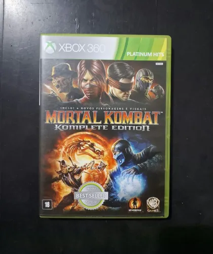 Promoção Jogo Mortal Kombat Komplete Edition Xbox 360( ACEITO CREDISHOP)
