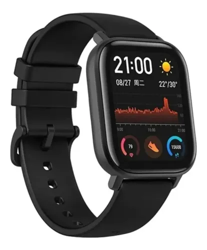 Amazfit Smartwatch Fashion Gts 1.65 Obsidian Black A1914 - Excelente (Recondicionado)