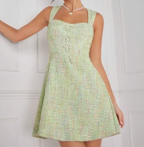 Vestido Verde Claro