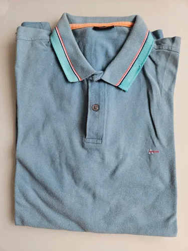 Camisa polo verde claro 