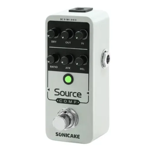 Pedal Guitarra Sonicake Source Comp Compressor Analógico