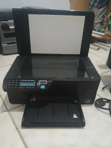 Impressora HP barata colocar a tinta e cabo