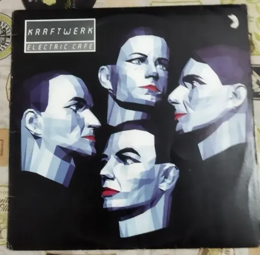 LP Vinil Kraftwerk Electric Café P1987 VG+/EX