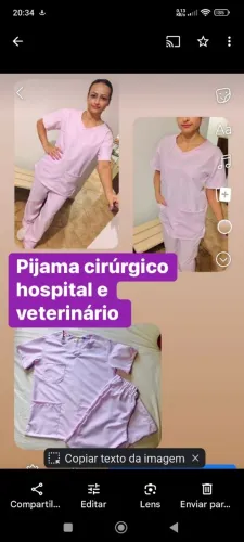 Pijama Cirúrgico Hospital e Veterinário - Rosa