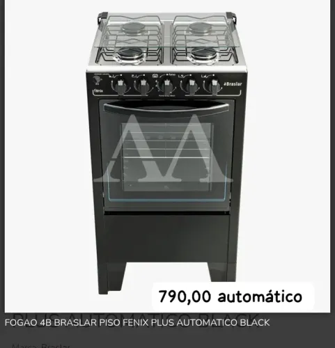 Fogão apenas 790,00