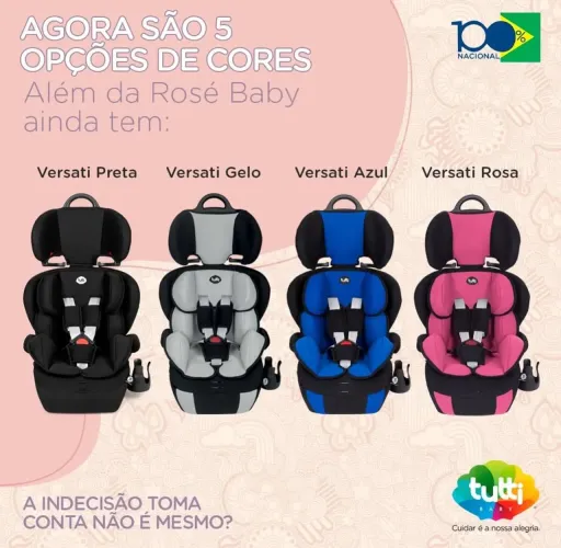 Cadeirinha infantil 9 a 36kg