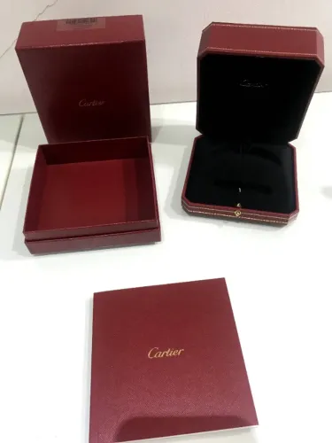porta joia cartier original novo imprcavel 
