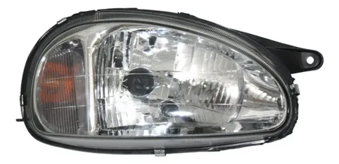 Par Farol Farol Corsa Classic 1994 A 2010 Lente Lisa Ambar Ambos Lados