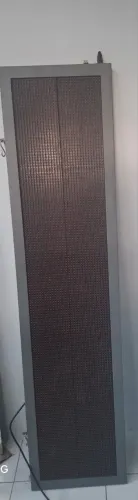 Painel interno de LED, Letreiro Digital Vermelho 170cm x 40cm