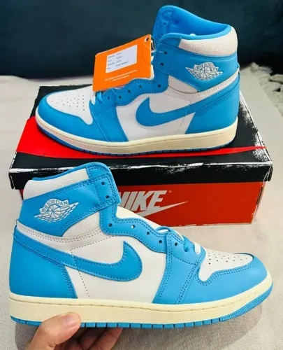 Tênis Air Jordan 1 High Og Unc Reimagined 100% Original