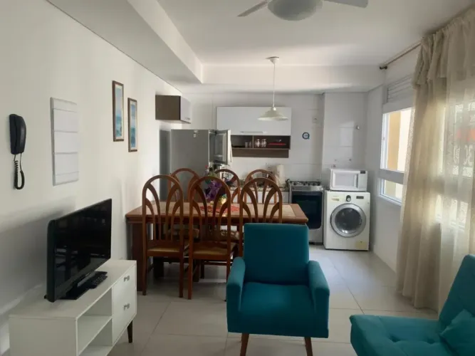 Apartamento mobiliado de 1 quarto com 1 vaga à venda no bairro Bom Fim em Porto Alegre