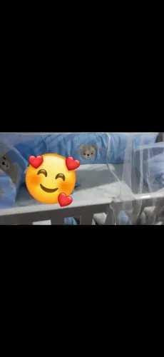 Kit Berço urso azul menino