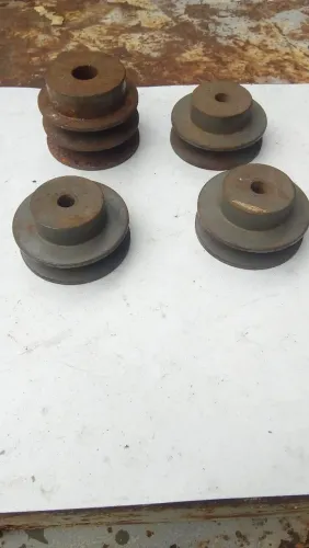 Polias de ferro pra motores elétricos 