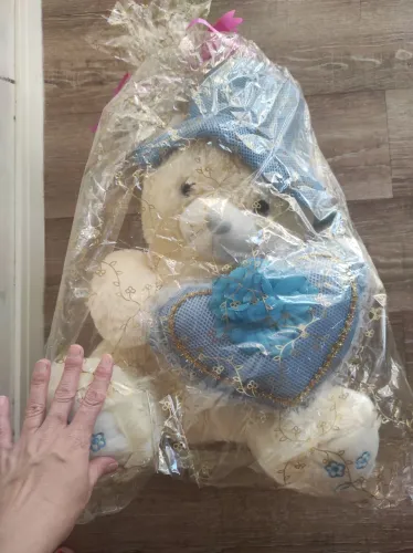 Urso de Pelúcias para chá de revelação 