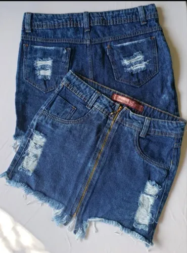 Saia jeans Ariane 