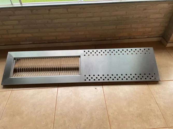 Prateleira de aço inox para restaurante