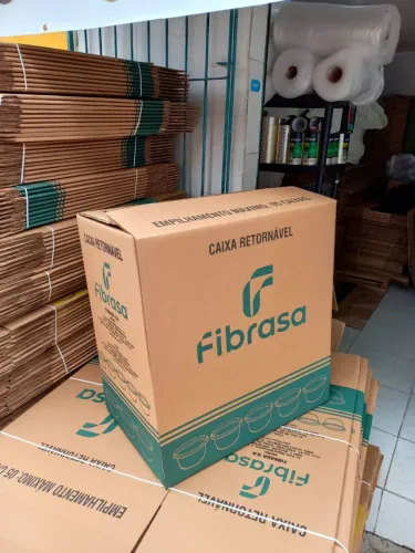 Caixas Grande 60x40x60cm Fibrasa