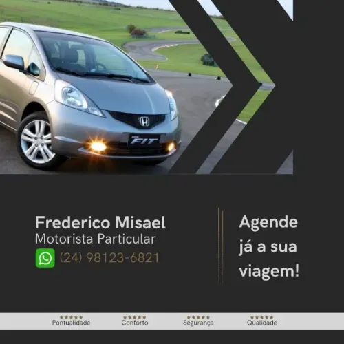 Motorista Particular | Viagens, Aeroporto, Consultas e Eventos | Segurança e Conforto
