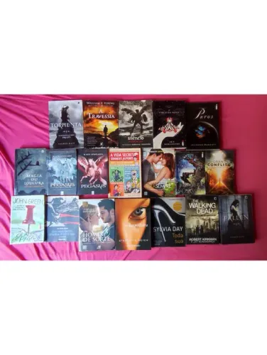 Livros Diversos - Variedade de Gêneros e Autores
