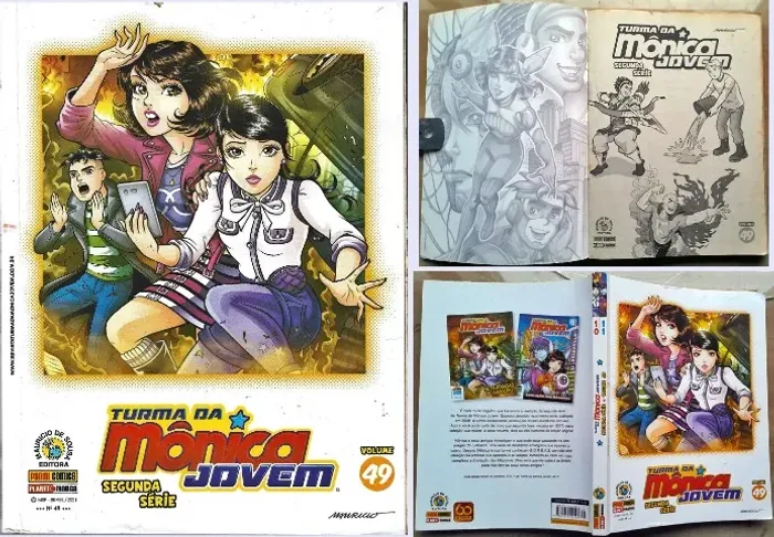Turma da Mônica Jovem Encadernado n° 49 (Panini) [jun/21].