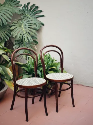 Set c/ 4 Cadeiras Thonet
