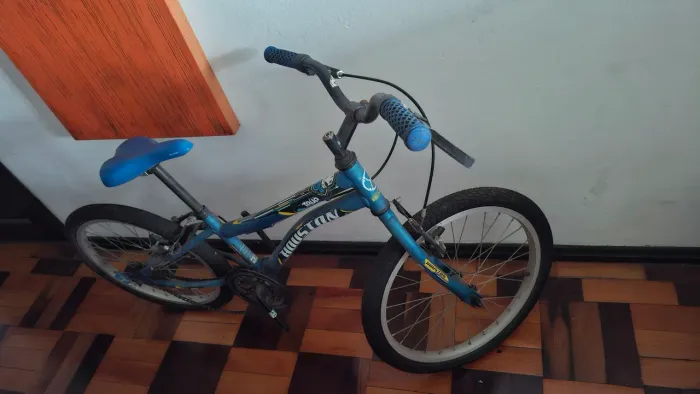 bicicleta houston infantil azul
