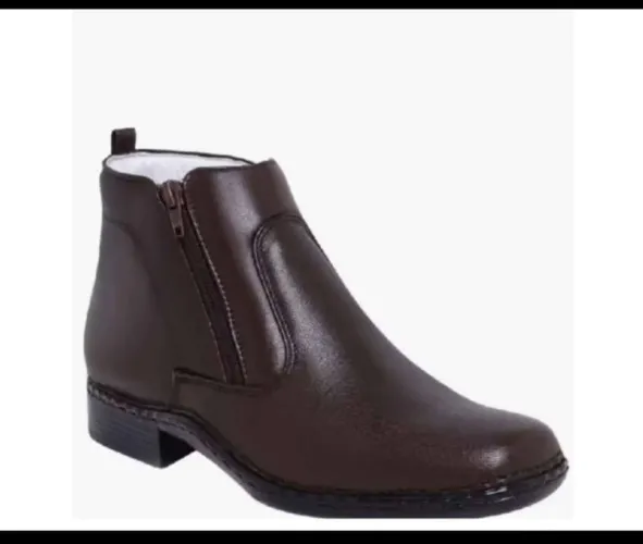 Bota de couro. Botina couro legítimo TAM 40